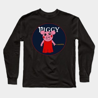 Piggy Funny Long Sleeve T-Shirt